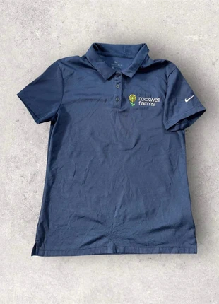 Polo Nike Dri-Fit femme bleu taille S style golf chic Rockwell Farms, brand: Nike, condizioni: Ottime, taglia: S / IT 40 / EU 36, €12.00, €13.30 include la Protezione acquisti