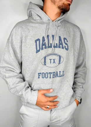 Sweat à capuche gris bleu dallas Gildan T.L, marque: Gildan, état: Très bon état, taille: L, 12,00 €, 13,30 € Protection acheteurs (Pro) incluse