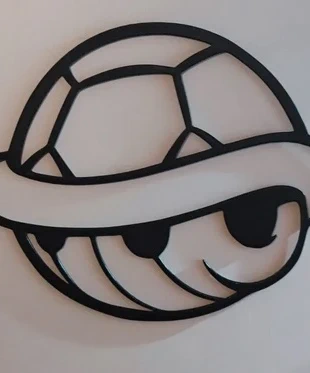 Carapace badass mario, marca: Super Mario, estado: Muito bom, €5.00, €5.95 inclui Proteção do Comprador Pro