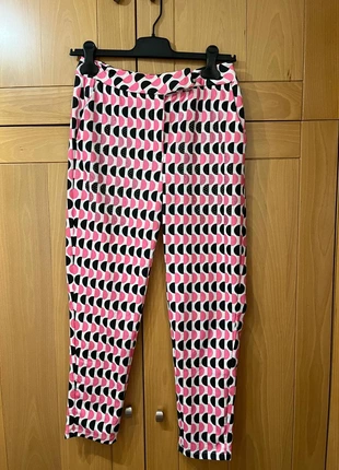 Pantalón geométrico con bolsillos y detalles brillantes, marque: Missy, état: Neuf sans étiquette, taille: S / 36 / 8, 13,20 €, 14,56 € Protection acheteurs incluse