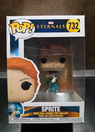 Funko Pop Sprite 732 Marvel Eternals – Bobble Head Originale, marca: Funko, estado: Novo com etiquetas, tamanho: Prematuro, até 44 cm, €30.99, €33.24 inclui Proteção do Comprador