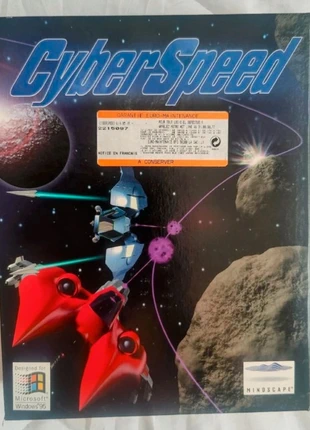 Jeux PC big box vintage authentique cyberspeed 1995 VF, condition: Very good, €18.00, €19.60 includes Buyer Protection