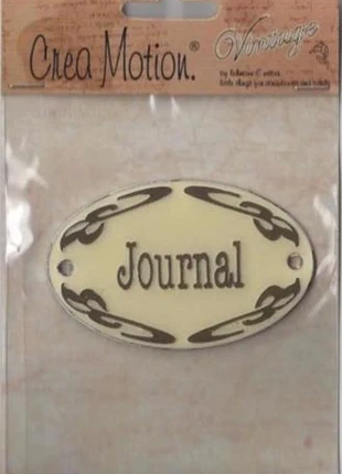 Scrapbook Embellishments Crea Motion Journal (NIEUW), merk: créa Motion, staat: Nieuw zonder prijskaartje, € 1,50, € 2,28 inclusief Kopersbescherming