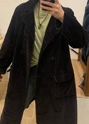 Manteau long velours côtelé, brand: pas de marque, condition: Very good, size: S / 36 / 8, €9.00, €10.15 includes Buyer Protection