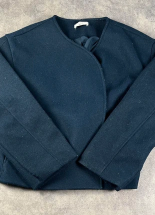 Manteau court femme Gina Tricot – Premium Quality – Laine – Taille S - bleu marine, marque: Gina Tricot, état: Très bon état, taille: S / 36 / 8, 49,99 €, 53,19 € Protection acheteurs incluse