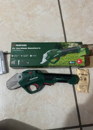 sécateur parkside a batterie avc câble chargeur neuf jamais utilisé, marke: Parkside, zustand: Neu, mit Etikett, 27,00 €, 29,05 € inklusive Vinted-Käuferschutz