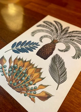 Poster original palmiers (25,5x37) 🎁 en description, état: Très bon état, 8,00 €, 9,10 € Protection acheteurs incluse