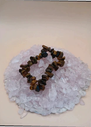 Bracelet en œil de tigre, marque: Natural, état: Très bon état, 3,95 €, 4,85 € Protection acheteurs (Pro) incluse