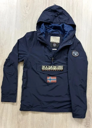 Manteau veste coupe vent imperméable Rainforest Napapijri bleu marine taille XS, condizioni: Nuovo senza cartellino, taglia: XS, €39.50, €42.18 include la Protezione acquisti Pro