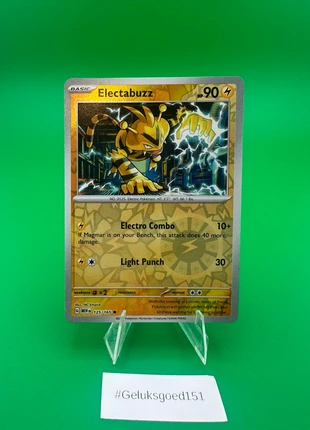 Electabuzz 125/165 rh, brand: Pokémon, condizioni: Ottime, €1.25, €2.01 include la Protezione acquisti Pro