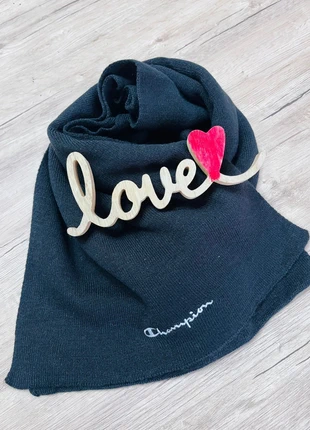 Sciarpa Champion originale nero in maglia sottile, marque: Champion, état: Neuf sans étiquette, 7,99 €, 9,09 € Protection acheteurs incluse