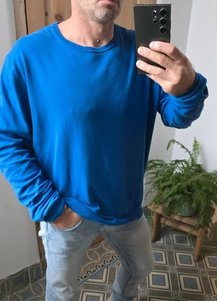 Pull bleu homme INESIS col rond Taille XL/XXL, marca: Inesis, estado: Muito bom, tamanho: XXL, €13.00, €14.35 inclui Proteção do Comprador Pro