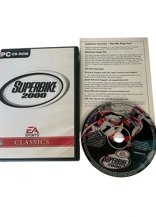 Ea sports superbike 2000 pc cd-rom classics, condition: Good, £2.00, £2.80 includes Buyer Protection Pro