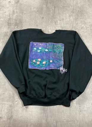 Sweat-shirt Noir Impressionniste taille XL, brand: Vintage Dressing, condition: Good, size: XL / 42 / 14, €15.99, €17.49 includes Buyer Protection Pro
