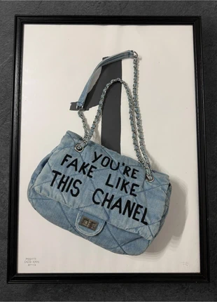 Borsa denim tracolla - spalla scritta Handmade upcycling, brand: Undici Handmade, condizioni: Nuovo con cartellino, €65.90, €69.90 include la Protezione acquisti Pro