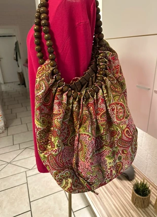 Beuteltasche fushia braun, merk: Sonstiges, staat: Heel goed, € 5,00, € 5,95 inclusief Kopersbescherming