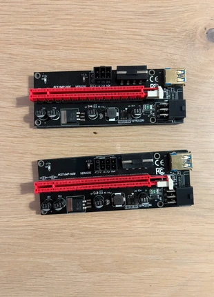 Riser PCI-E 1X vers 16X VER009S (x2) - Cartes Seules, zustand: Neu, 5,00 €, 5,95 € inklusive Vinted-Käuferschutz