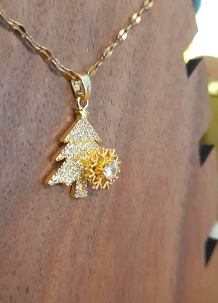 Bijoux Noël | Collier plaqué or Sapin - Neuf, merk: Noël, staat: Nieuw zonder prijskaartje, € 8,99, € 10,14 inclusief Kopersbescherming