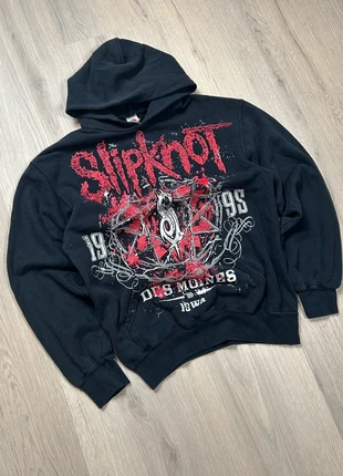 Slipknot Band Hoodie – Des Moines Iowa Y2K style, merk: Fruit of the Loom, staat: Goed, maat: XS, € 29,95, € 32,15 inclusief Kopersbescherming Pro
