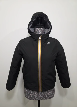 Manteau doudoune réversible K-way Jacques thermo plus 2 double noir gris taille 10 ans mixte 🔥, marque: K-Way, état: Très bon état, taille: 10 ans / 140 cm, 125,00 €, 131,95 € Protection acheteurs (Pro) incluse