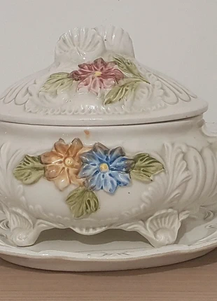 Soupière et son plat en faïence italienne vintage, marke: faïence italienne vintage, zustand: Sehr gut, 20,00 €, 21,70 € inklusive Vinted-Käuferschutz