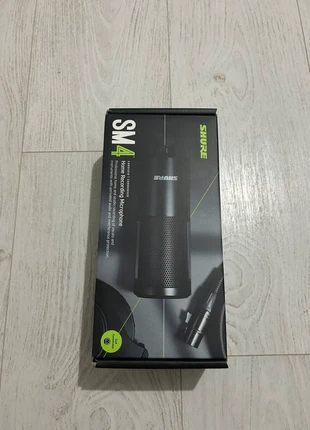 Micro Shure studio Sm4, marke: Shure, zustand: Neu, mit Etikett, 130,00 €, 137,20 € inklusive Vinted-Käuferschutz