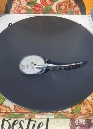 Heritage Pizza Stone 15 inch Black Ceramic + Pizza Cutter – Oven Baking, brand: Heritage, condition: New with tags, £20.00, £21.70 includes Buyer Protection Pro
