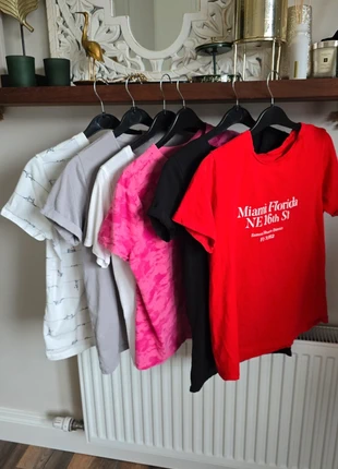 👕6 T-shirts Bundle size S Mixed Brands, brand: H&M, condition: Very good, size: S / 36 / 8, €10.00, €11.20 includes Buyer Protection