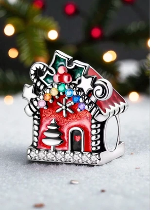Christmas charm real sterling silver, brand: Charm, condition: New without tags, £7.00, £8.05 includes Buyer Protection