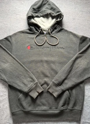 PC8 Pull à capuche champion gris taille M très bon état 100% coton homme femme mixte, brand: Champion, condizioni: Ottime, taglia: M, €10.00, €11.20 include la Protezione acquisti