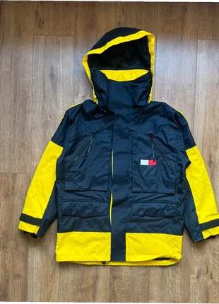 Tommy Hilfiger Technical Jacket – Yellow & Navy – Size S, brand: Tommy Hilfiger, condition: Very good, size: S, £35.00, £37.45 includes Buyer Protection