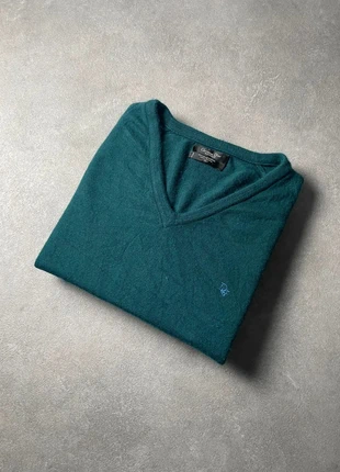 Pull à col V Christian Dior bleu - Équivalent L, marque: Christian Dior, état: Très bon état, taille: L, 59,99 €, 63,69 € Protection acheteurs incluse