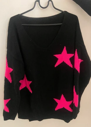 Pull étoilé, marque: Boutique indépendante, état: Très bon état, taille: Taille unique, 10,00 €, 11,20 € Protection acheteurs incluse