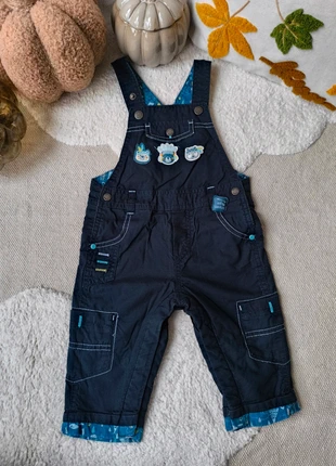 Salopette bleu/gris – 9M, brand: Sergent Major, condition: Very good, size: 9-12 months / 74 cm, €4.50, €5.43 includes Buyer Protection
