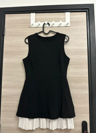 Robe élégante noir & blanche, marque: sans marque, état: Neuf sans étiquette, taille: S / 36 / 8, 15,00 €, 16,45 € Protection acheteurs incluse