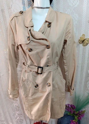 🧥 Trench Coat Atmosphere Beje Tamanho M Bom, marque: Atmosphere, état: Bon état, taille: M / 38 / 10, 5,00 €, 5,95 € Protection acheteurs incluse