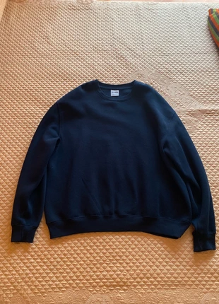 Felpa blu navy, brand: Pull & Bear, condizioni: Ottime, taglia: XL / IT 46 / EU 42, €6.00, €7.00 include la Protezione acquisti