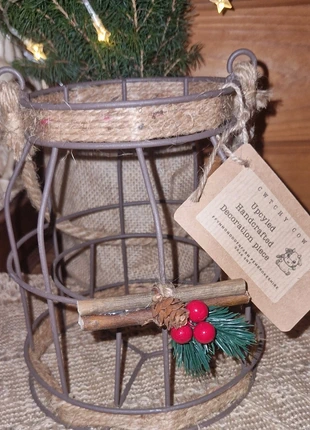 Upcyled Handcrafted Decorative Lantern, brand: Cwtchy Cow, condition: New with tags, £10.00, £11.20 includes Buyer Protection Pro