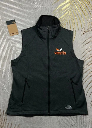 Veste sans manche the north face windwall gris foncé logo brodé argenté, marca: The North Face, estado: Novo sem etiquetas, tamanho: L / 40 / 12, €32.00, €34.30 inclui Proteção do Comprador Pro