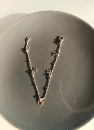 Bracelet couleur argenté fine, brand: Fashion Jewellery, condition: Good, €1.00, €1.75 includes Buyer Protection