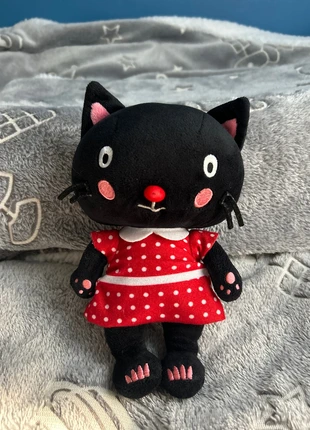 Doudou peluche chat noir robe rouge mila, marke: Mila, zustand: Gut, größe: Einheitsgröße, 2,00 €, 2,80 € inklusive Vinted-Käuferschutz