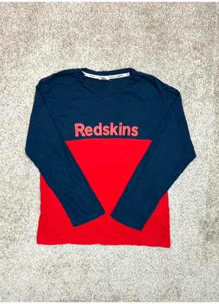 Tshirt manche longue bleu & rouge Redskins tee shirt homme - M, brand: Redskins, condition: Very good, size: M, €2.00, €2.80 includes Buyer Protection