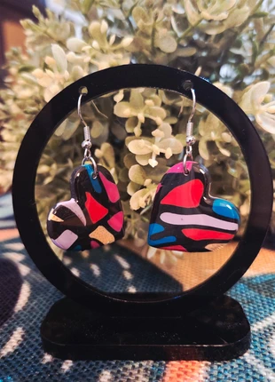 Boucles Coeur – Design Unique
, Orecchini a Forma di Cuore – Design Unico, brand: Fait Main, condition: New without tags, €5.00, €5.95 includes Buyer Protection