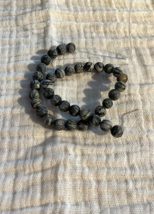 Perles de pierres naturelles jaspe picasso, brand: Pierre, condition: Very good, €10.00, €11.20 includes Buyer Protection