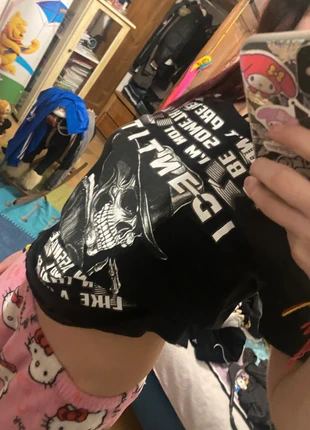 T-shirt large emo vintage goth, brand: Vintage Dressing, condizioni: Ottime, taglia: M / IT 42 / EU 38, €6.00, €7.00 include la Protezione acquisti