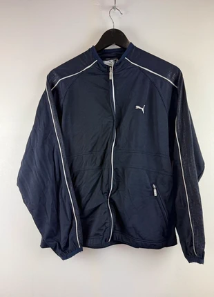 Veste Coupe vent bleu blanc puma M (EF747), marque: Puma, état: Très bon état, taille: M, 14,00 €, 15,40 € Protection acheteurs (Pro) incluse