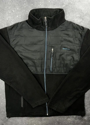 veste polaire Reebok noire matelassée zippée - L homme - polyester 2PL 45, marque: Reebok, état: Très bon état, taille: L, 18,00 €, 19,60 € Protection acheteurs (Pro) incluse