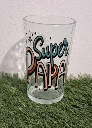 Verre super papa, marca: Fait Main, estado: Nuevo sin etiquetas, 3,00 €, 3,85 € Protección al comprador incluida