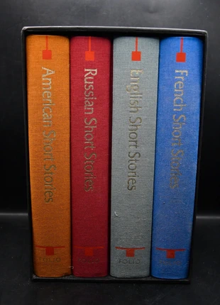 Classic Short Stories Box Set 4 Volumes - The Folio Society, condition: Very good, £25.00, £26.95 includes Buyer Protection Pro