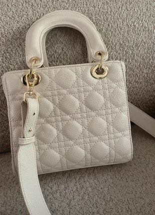 Inspired tas luxury creme wit goud echt leer, marque: geen merk, état: Très bon état, 15,00 €, 16,45 € Protection acheteurs incluse